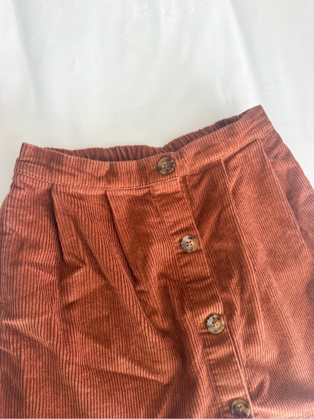 GAP Kids Pleated Corduroy Skirt
